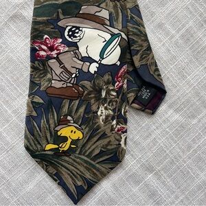 Vtg 60's Silk Peanuts Tie